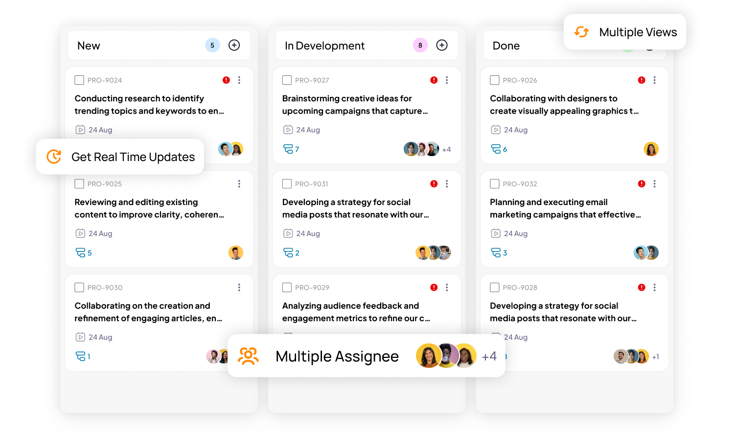 Project Management in 5day.io