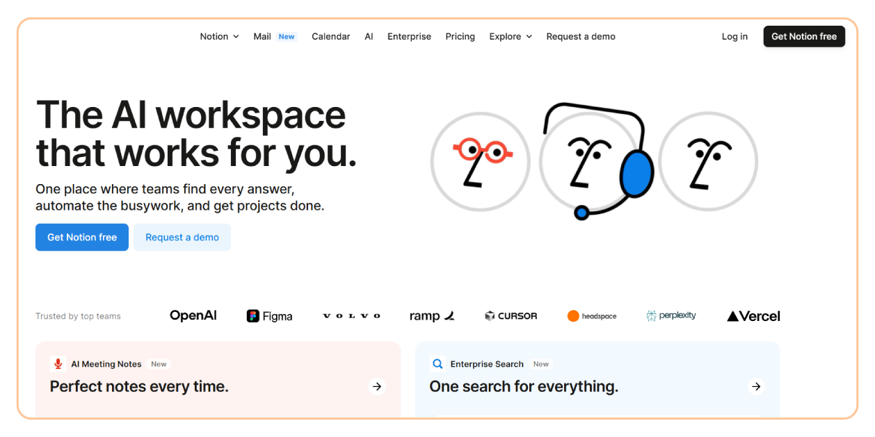 Notion Homepage