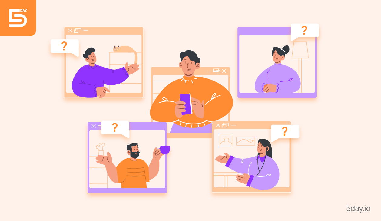 Collaboration in a marketing agency