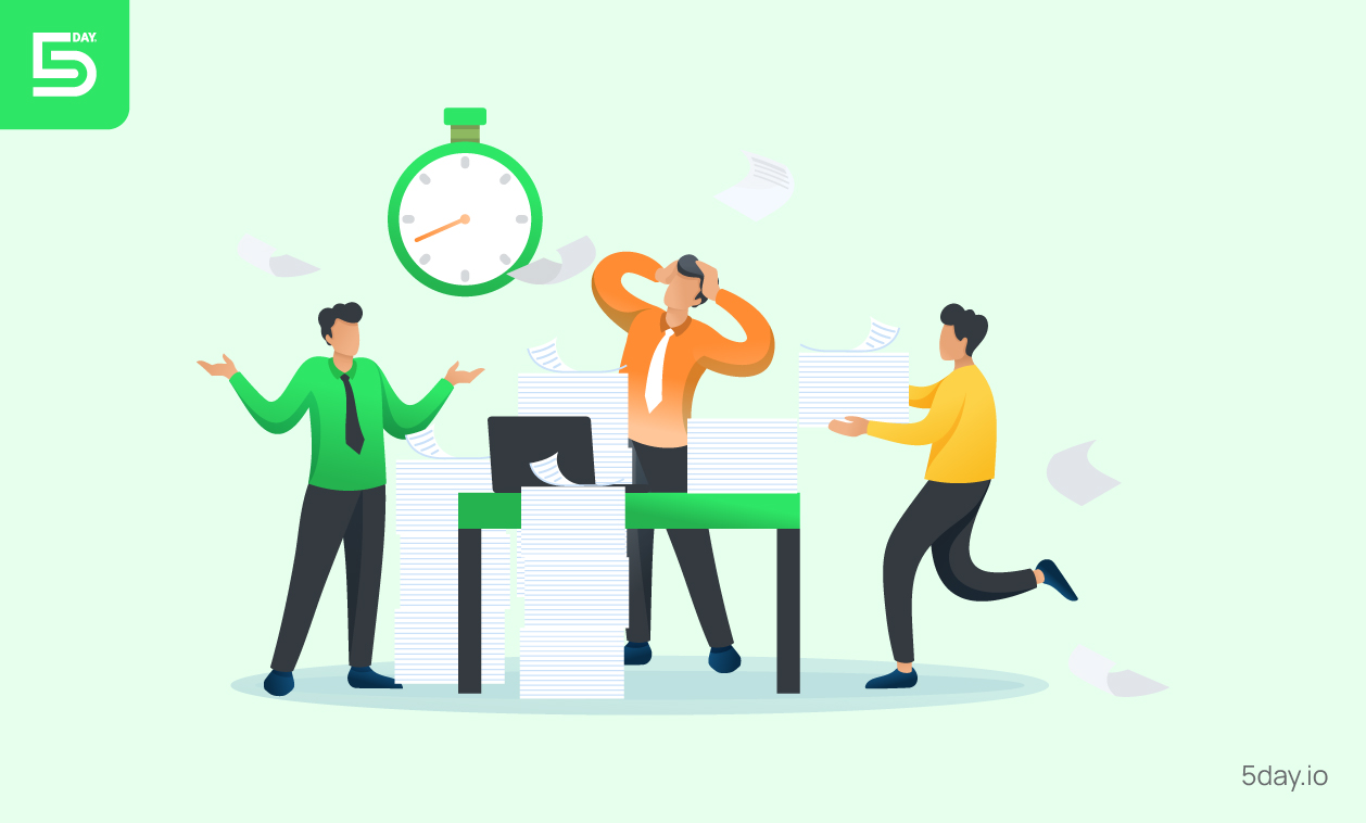 Disorganization in marketing project management