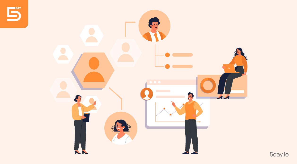 Multi-client project visibility 