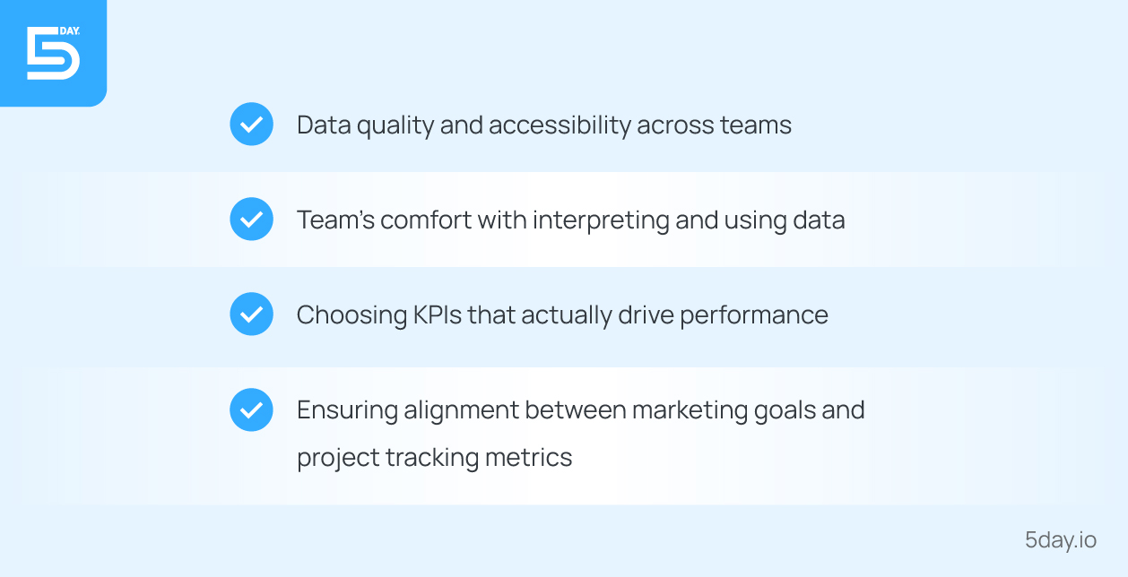 Top considerations for data-driven project managers 