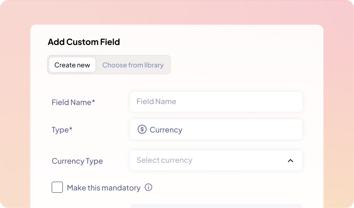 Custom fields in 5day.io