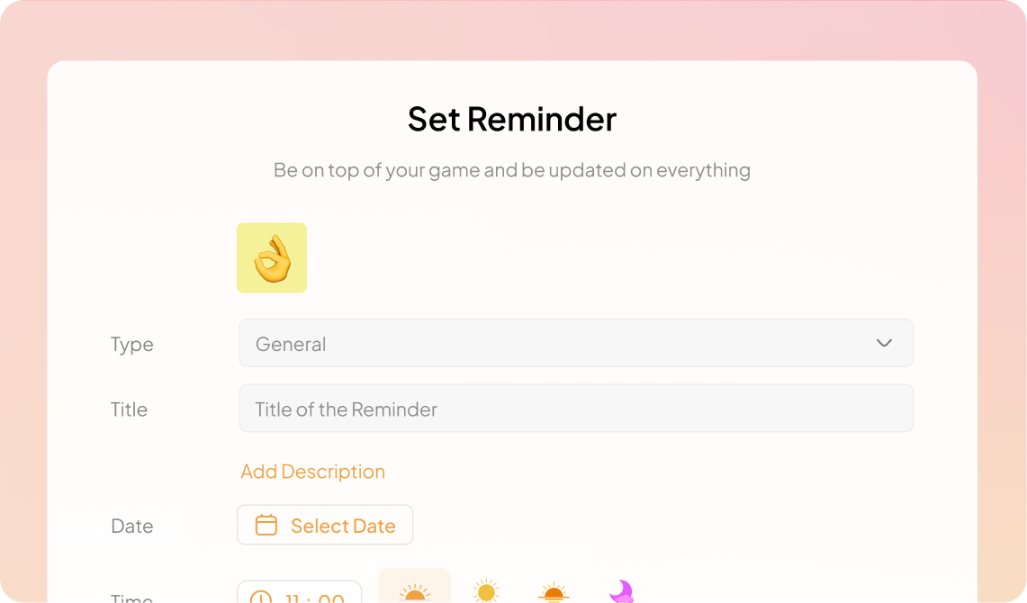 Reminders in 5day.io