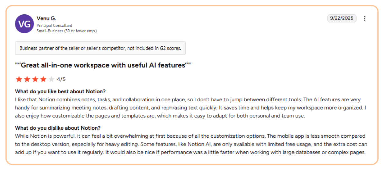 Notion AI review