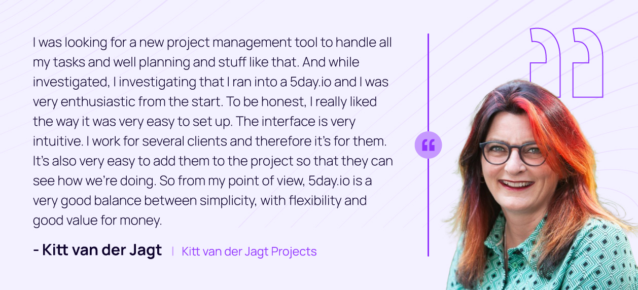 Client testimonial - Kitt