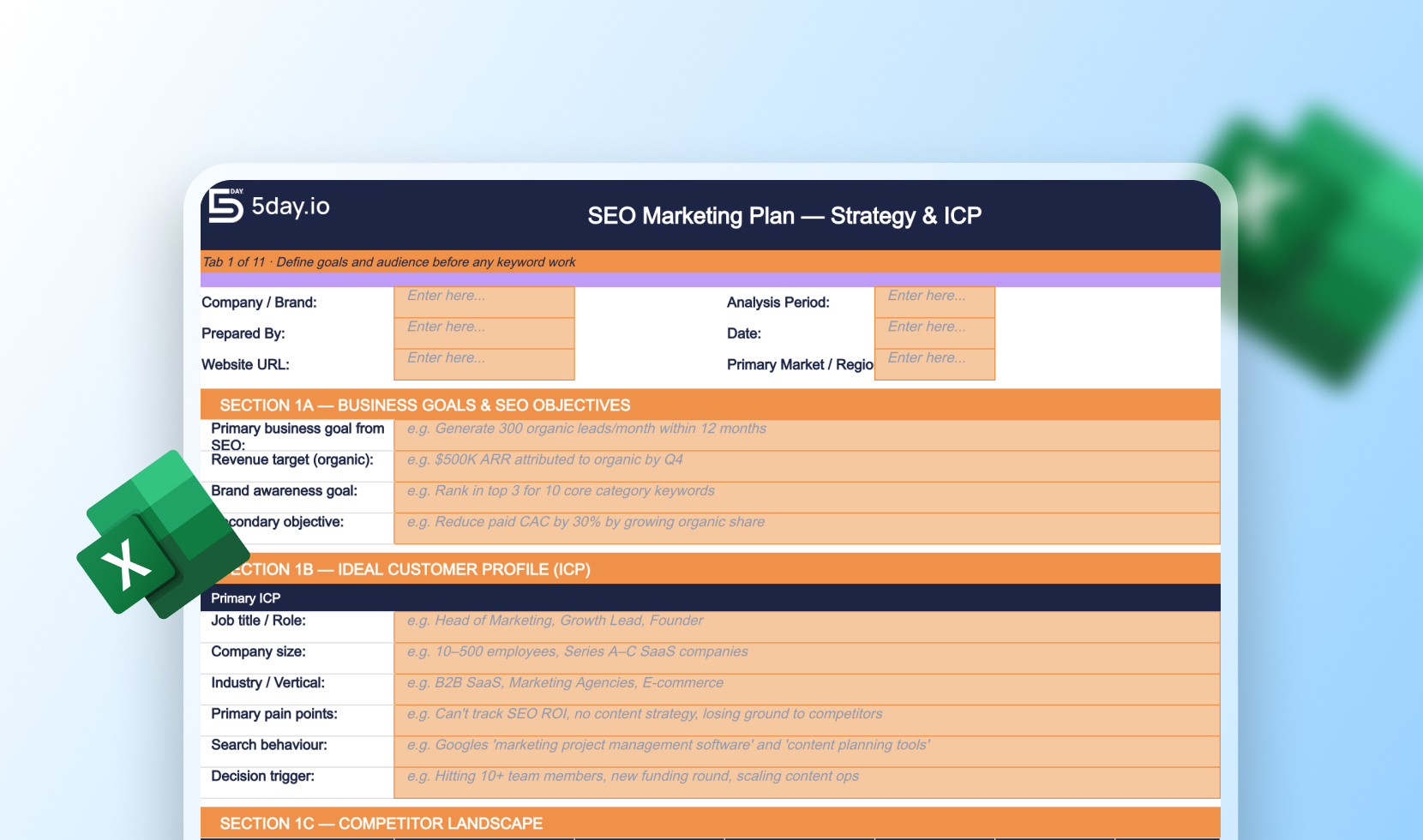 SEO Marketing Plan_Template_B1