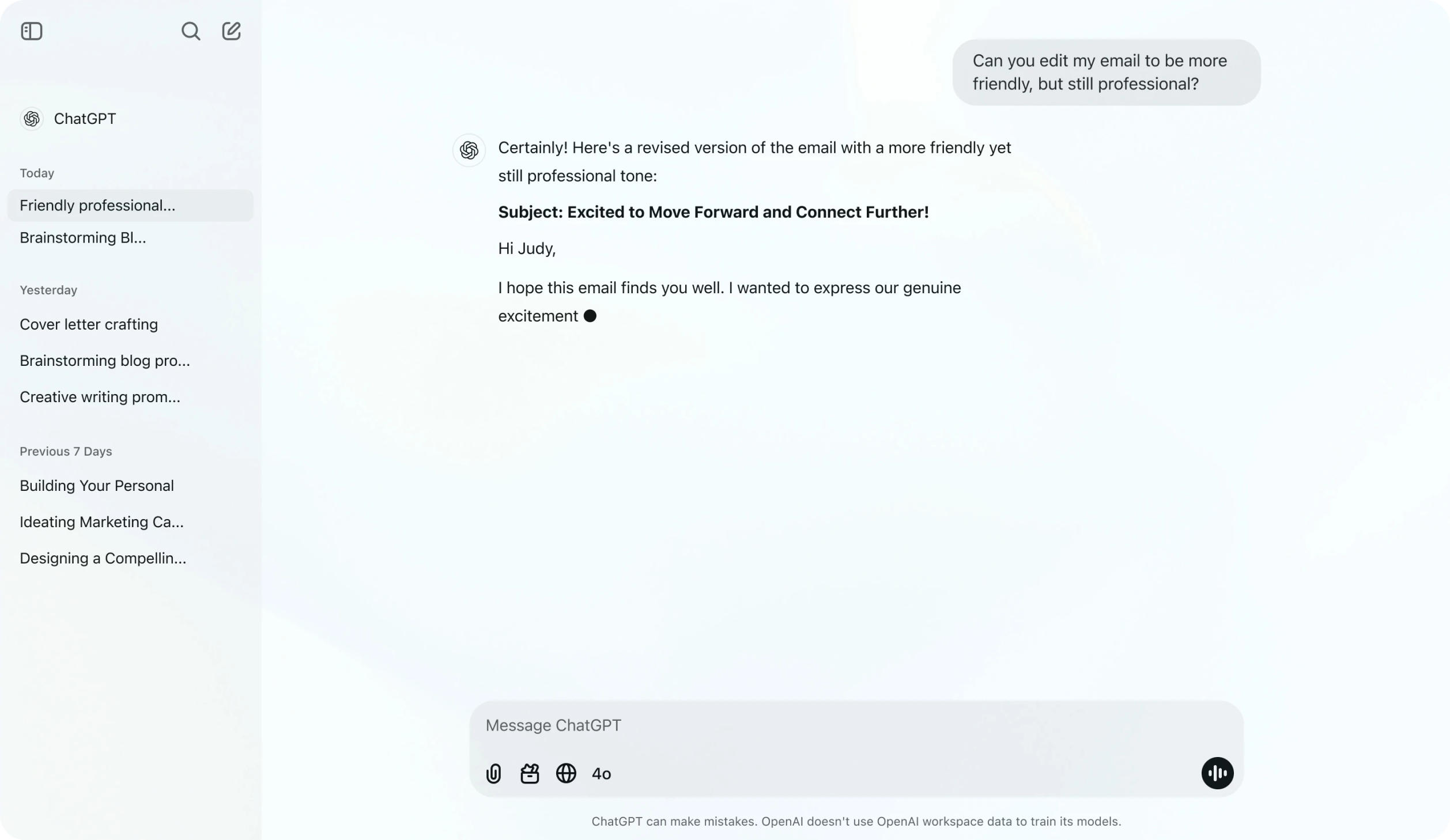 ChatGPT for marketing teams