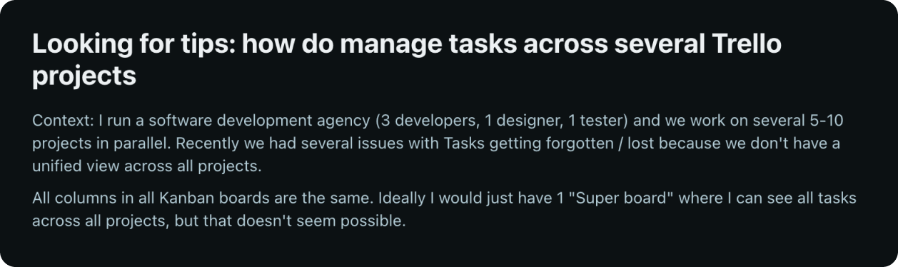 Trello Reddit