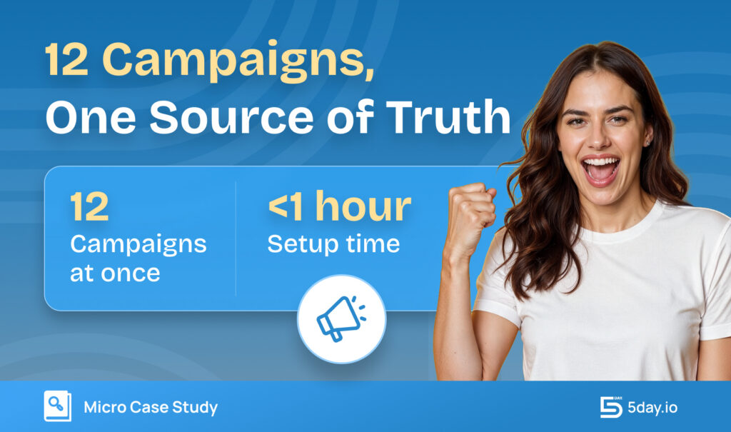 How Our Client Runs 12 Campaigns at Once