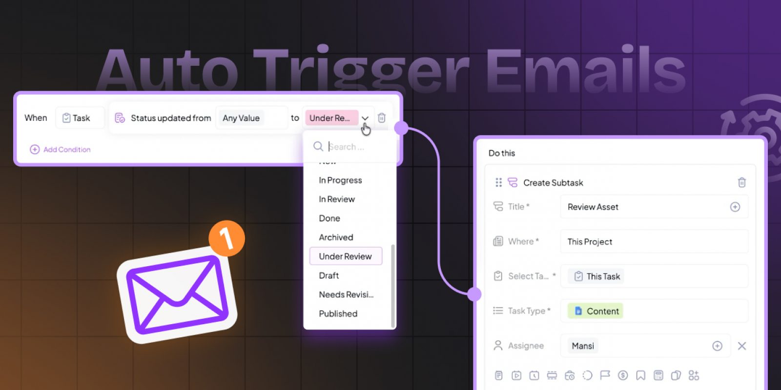 How to Create Review Email Workflows on Status